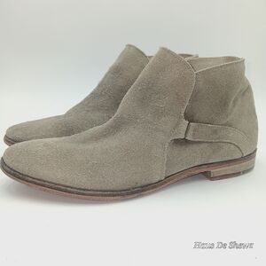 FREE PEOPLE SUMMIT BOHO SUEDE LEATHER ANKLE BOOTS SZ EUR 40 US 10